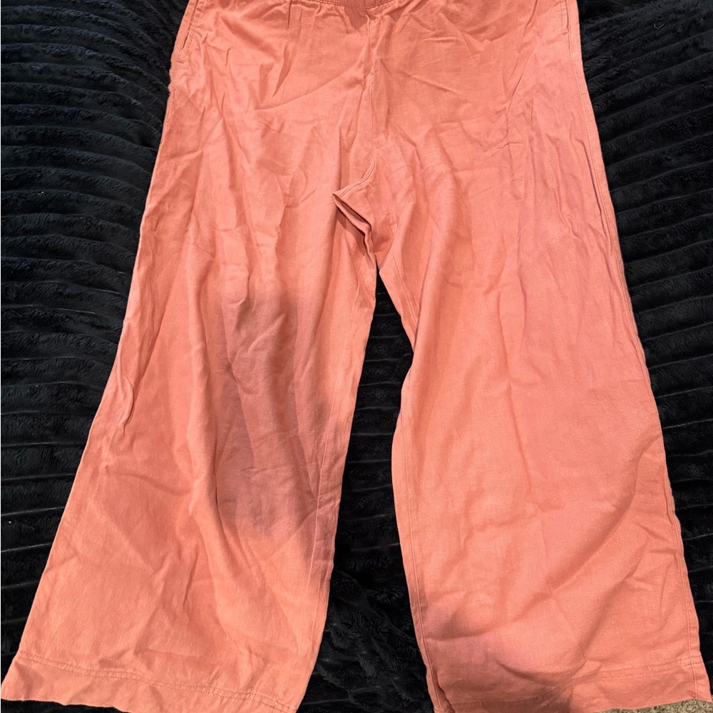 Old Navy Pink Casual Bottoms Relaxed Fit